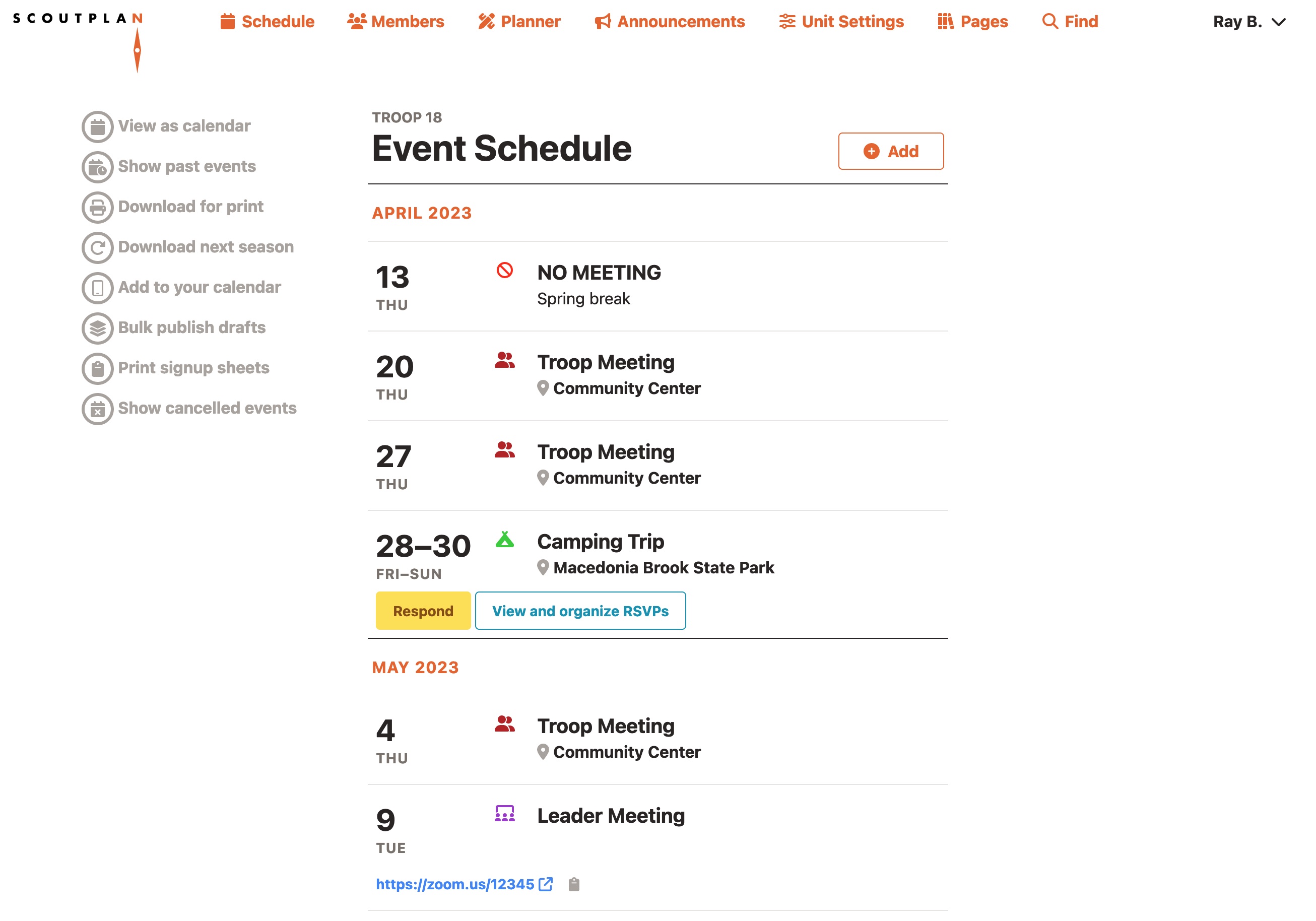 Scoutplan